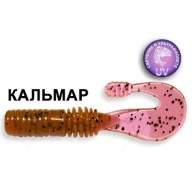 Силиконовая приманка Crazy Fish Powertail 4-7-13-6 кальмар цв. purple pepper (пурпурный перец)