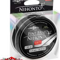 Плетеный шнур Mikado Nihonto Fine Braid 0,08 black (150 м)