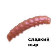 Силиконовая приманка Crazy Fish MF H-Worm Inline 1.1" 20 шт (2*10) 63-28-52-9 сладкий сыр цв. somatic (телесный)