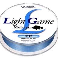 Леска плетеная Varivas Light Game Mebaru 0.2 PE-100 