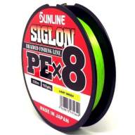 Плетёный шнур Sunline Siglon PEx8 Light Green 150m #2/35LB