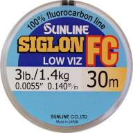 Леска флюорокарбоновая Sunline Siglon FC 30m HG (C) #1.75/0.245mm