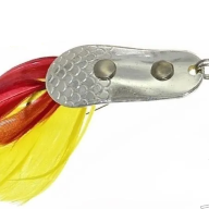 Блесна DAM Effzett Weedless Spoon 22гр - Silver/Gold