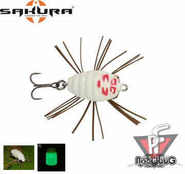 NOTOBUG NEW 30мм - 3.5гр - GB Белый Светонакопительный