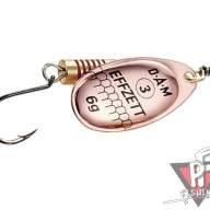 Блесна вращающаяся DAM Effzett Spinner Single Hook 3гр - Copper