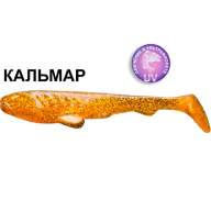 Силиконовая приманка Crazy Fish Tough 5" 28-125-9-6 кальмар цв. caramel (карамель)