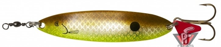 Блесна DAM EFFZETT SLIM UV ACTIVE 16гр - Olive/Silver UV