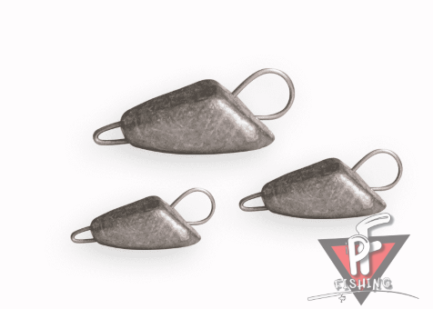 Груз чебурашка разборная голова рыбы, 20гр. ( 25шт. упак.)