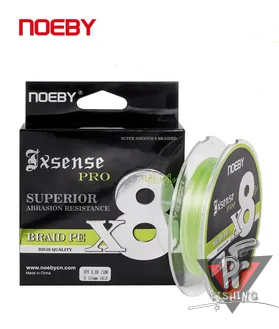 Плетенка NOEBY EXSENSE PRO PE 8 Braid 150m 0.6# 14 lb 0.138mm (light green)