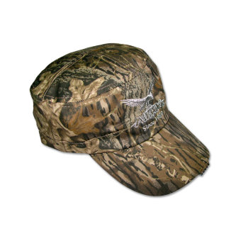 Бейсболка с фонариком 5 Led Mikado ULED02 комуфляжная