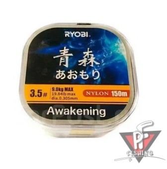 Леска Awakening 150m, #0.8, 0.148mm, 1.9kg, №1 коричневая