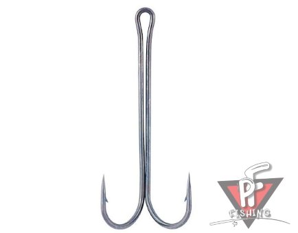 Двойник Double Hooks EX-Long, цвет BС, размер 3/0, уп.300 штук