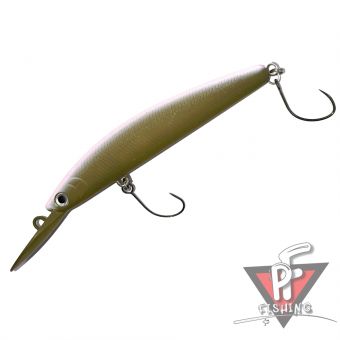 Воблер Daiwa Presso Double Clutch 60SHF, 2.8 г, #Sakura Khaki (by HMKL)