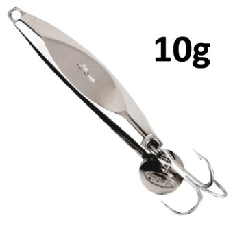 Блесна GT-BIO Freshwater Jigging #3 10гр, серебро тройник ST-41